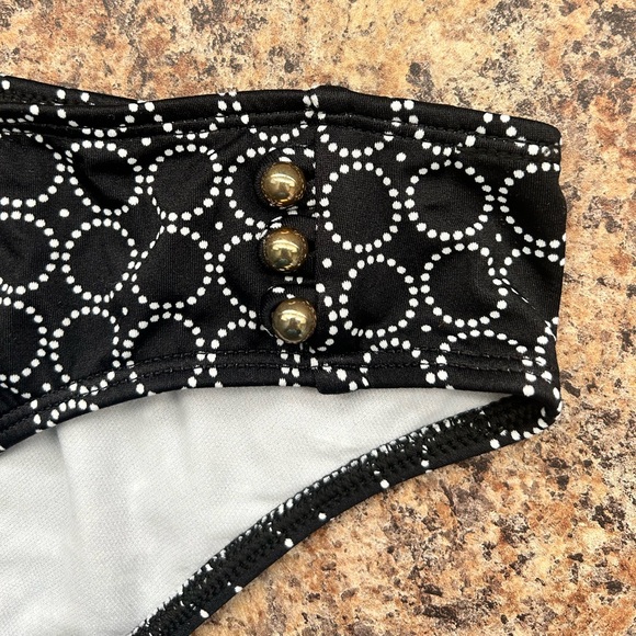 Raisins Bikini Bottoms, Black/White, Size S NWOT - Picture 3 of 4
